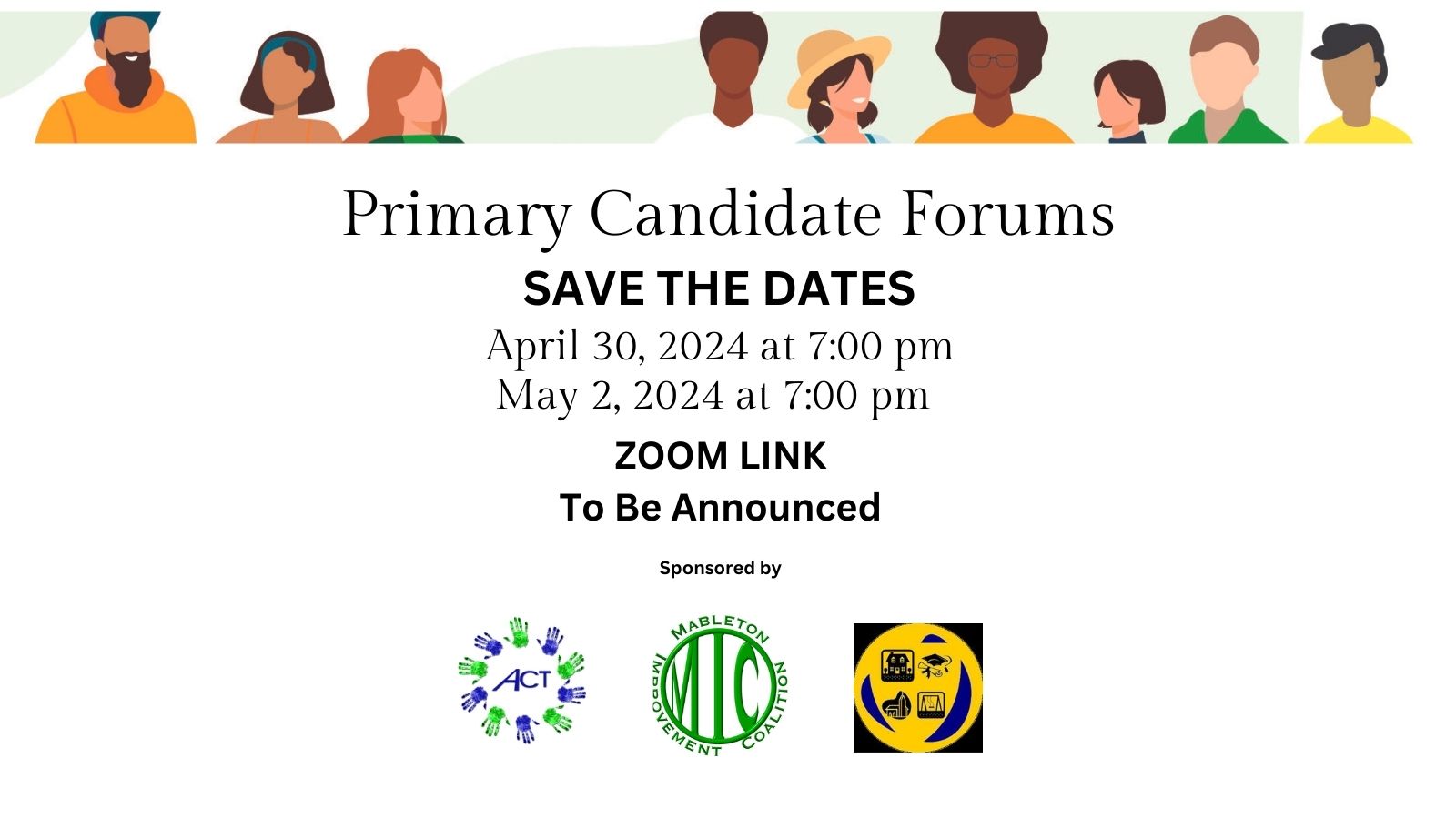 Primary Candidate Forums