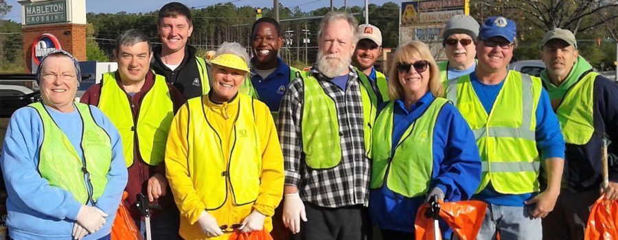 Adopt A Mile Trash Pick-up on Old Powder Springs Road