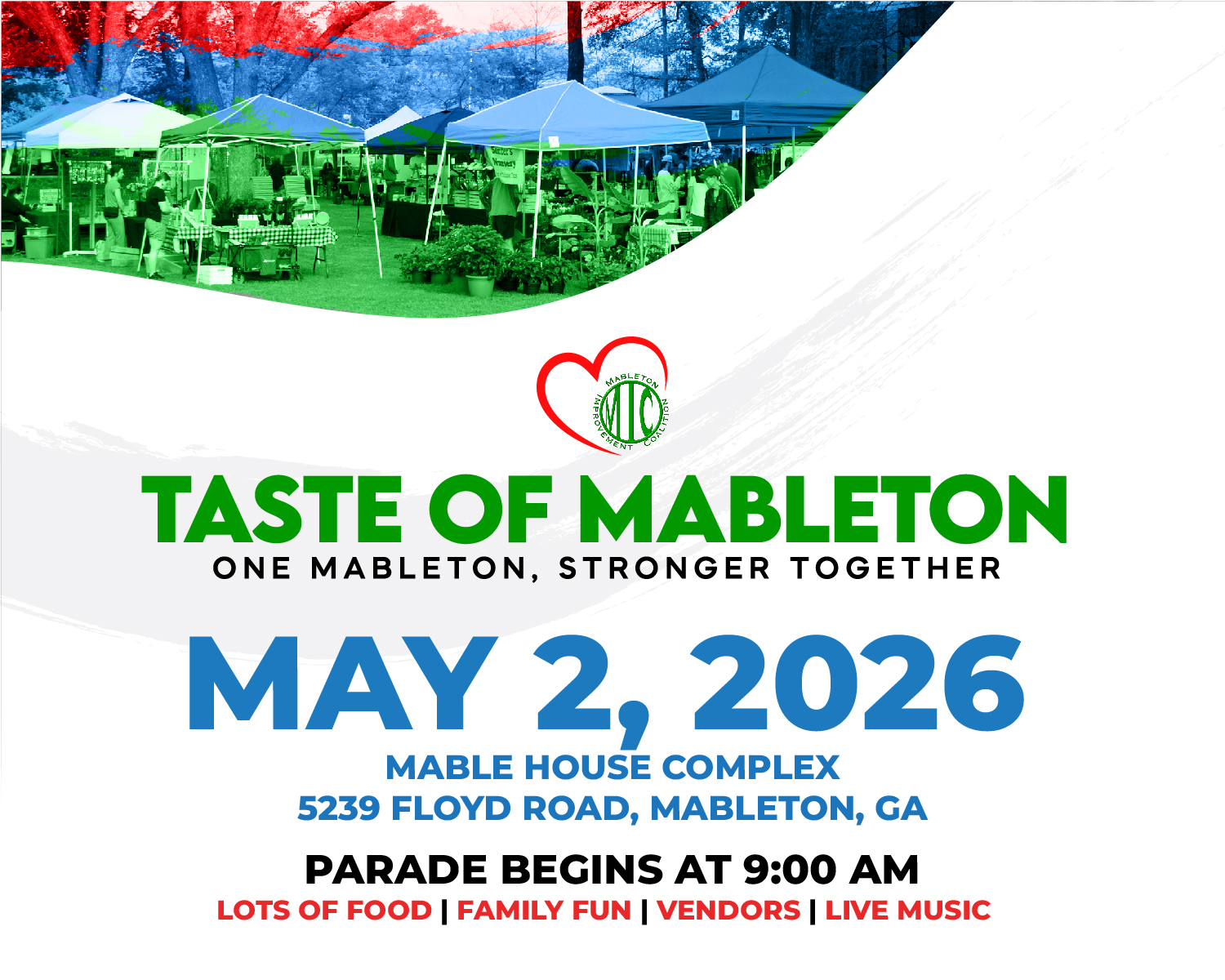 Taste of Mableton May 2, 2026